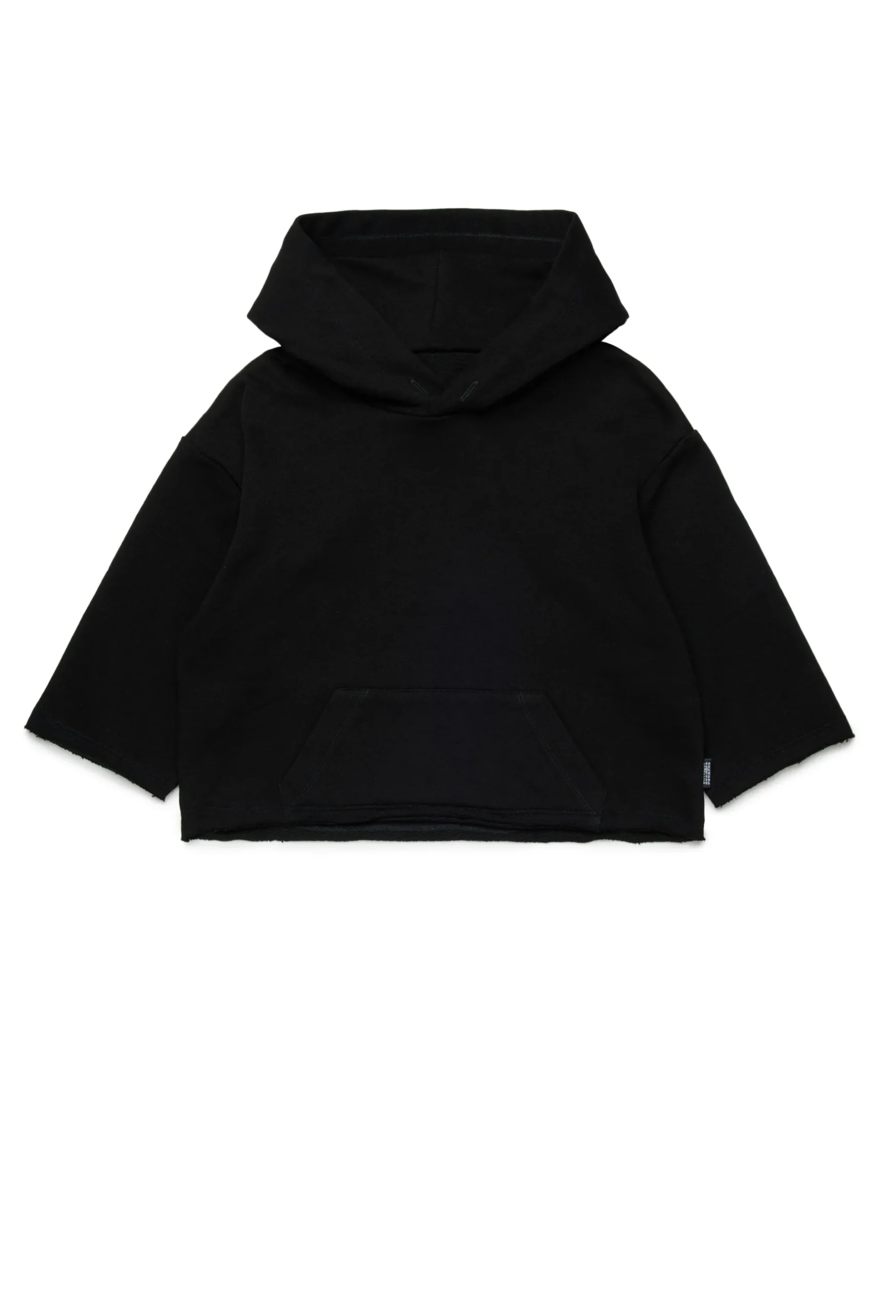 MM6 MAISON MARGIELA Felpa con cappuccio con orli a taglio vivo | Bambino Felpe | Felpe