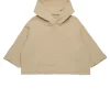 MM6 MAISON MARGIELA Felpa con cappuccio con orli a taglio vivo | Bambino Felpe | Felpe