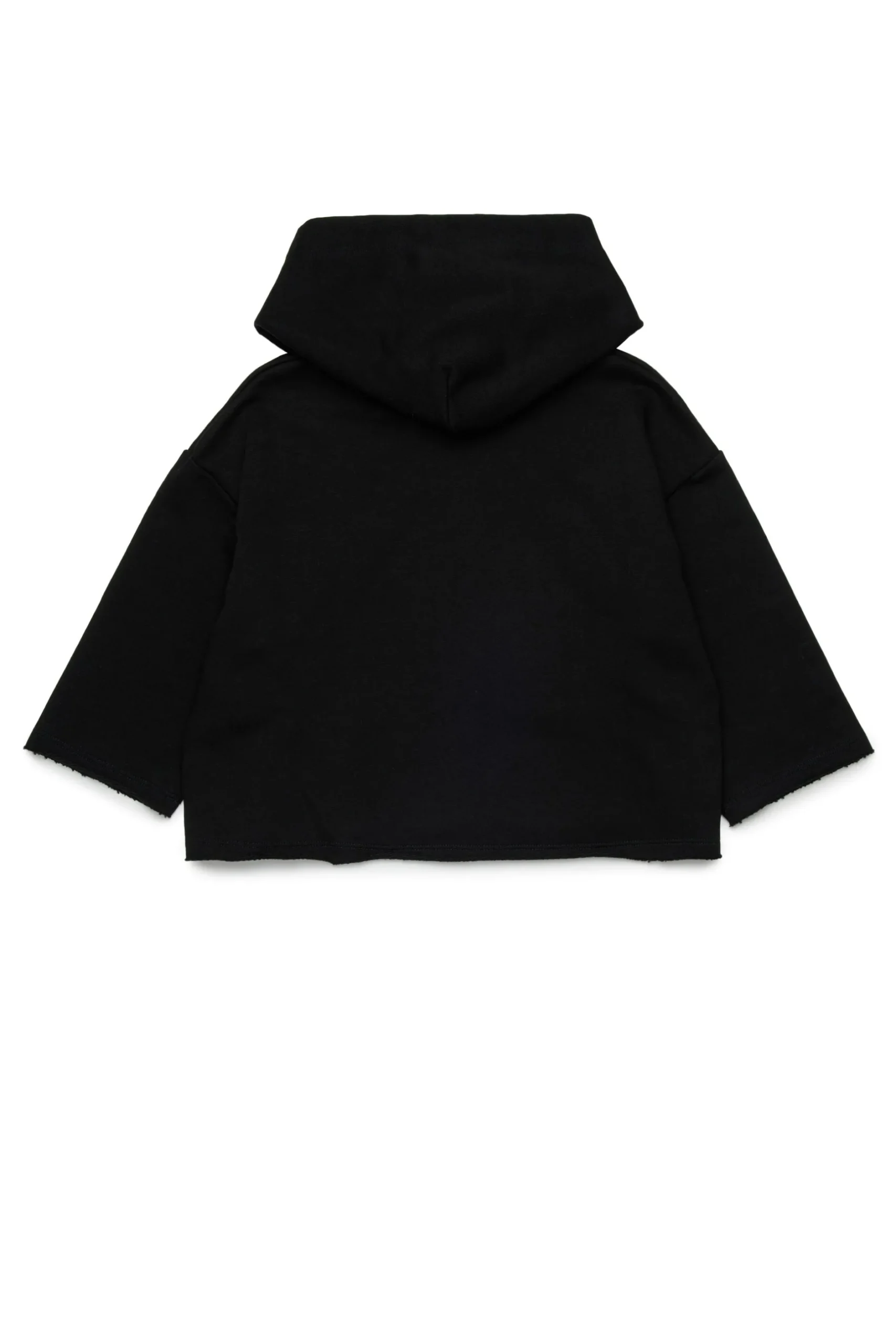 MM6 MAISON MARGIELA Felpa con cappuccio con orli a taglio vivo | Bambino Felpe | Felpe