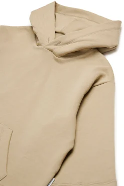 MM6 MAISON MARGIELA Felpa con cappuccio con orli a taglio vivo | Bambino Felpe | Felpe