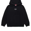 DIESEL Felpa con cappuccio e logo oval D | Bambino Felpe