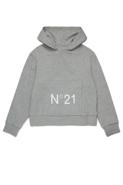 N°21 Felpa con cappuccio e logo | Bambino Activewear | Activewear