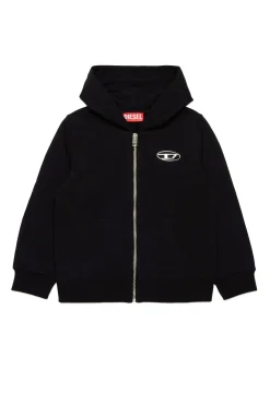DIESEL Felpa con cappuccio e logo Oval D | Bambino Oval D By Diesel | Oval D By Diesel