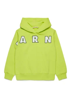 MARNI Felpa con cappuccio e logo ricamato | Bambino Felpe | Felpe