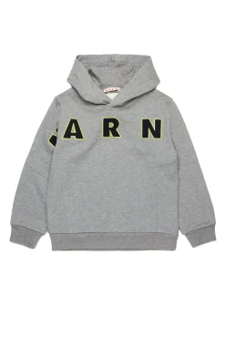 MARNI Felpa con cappuccio e logo ricamato | Bambino Felpe | Felpe