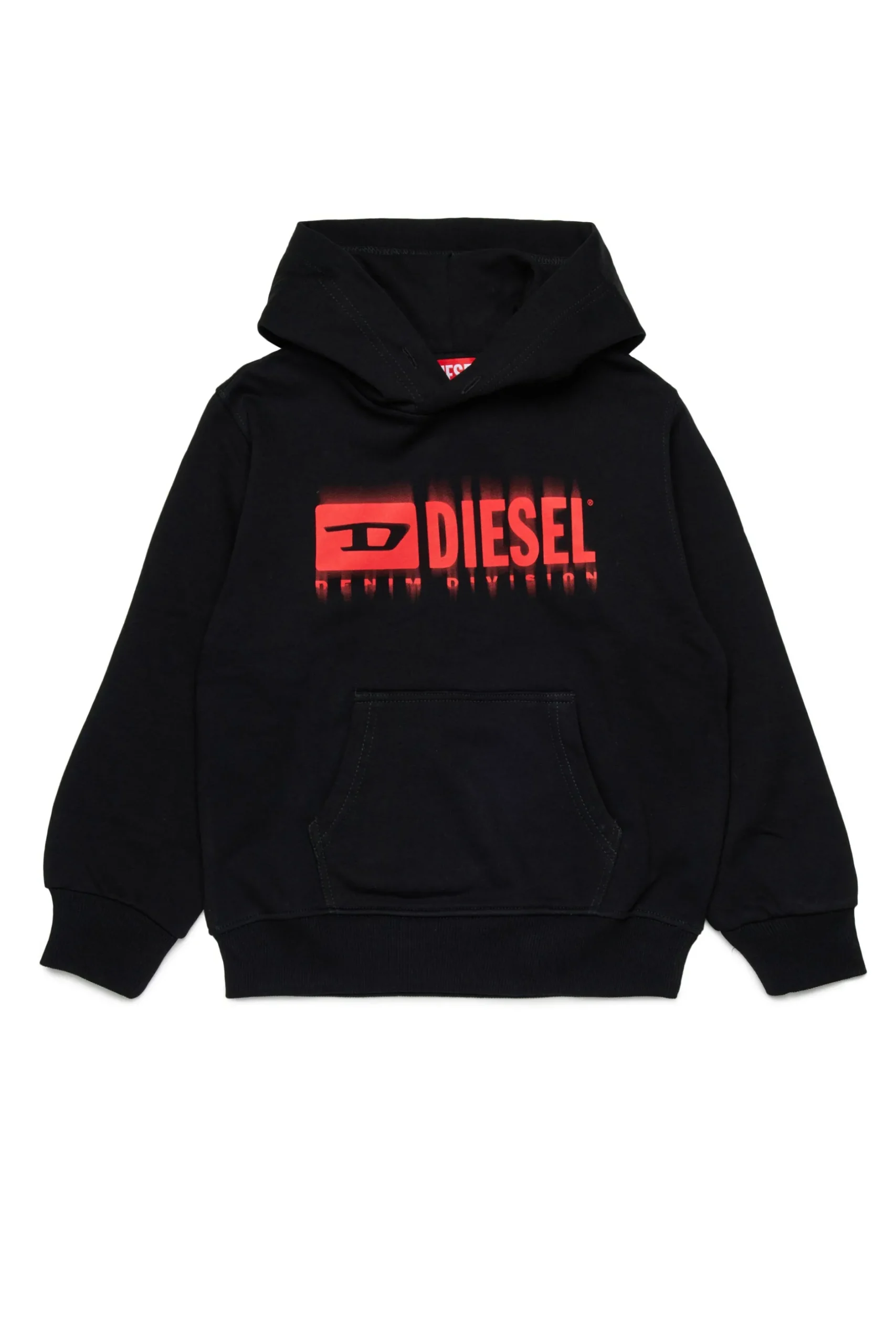 DIESEL Felpa con cappuccio e logo degradé | Bambino Logomania | Logomania