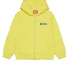 DIESEL Felpa con cappuccio e logo degradé | Bambino Activewear | Activewear