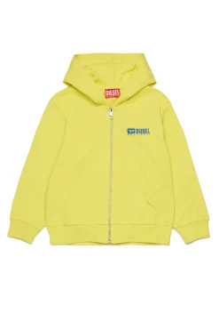 DIESEL Felpa con cappuccio e logo degradé | Bambino Activewear | Activewear