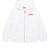 DIESEL Felpa con cappuccio e logo degradé | Bambino Activewear | Activewear