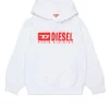 DIESEL Felpa con cappuccio e logo degradé | Bambino Activewear | Activewear