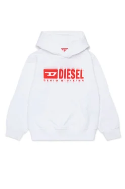 DIESEL Felpa con cappuccio e logo degradé | Bambino Activewear | Activewear