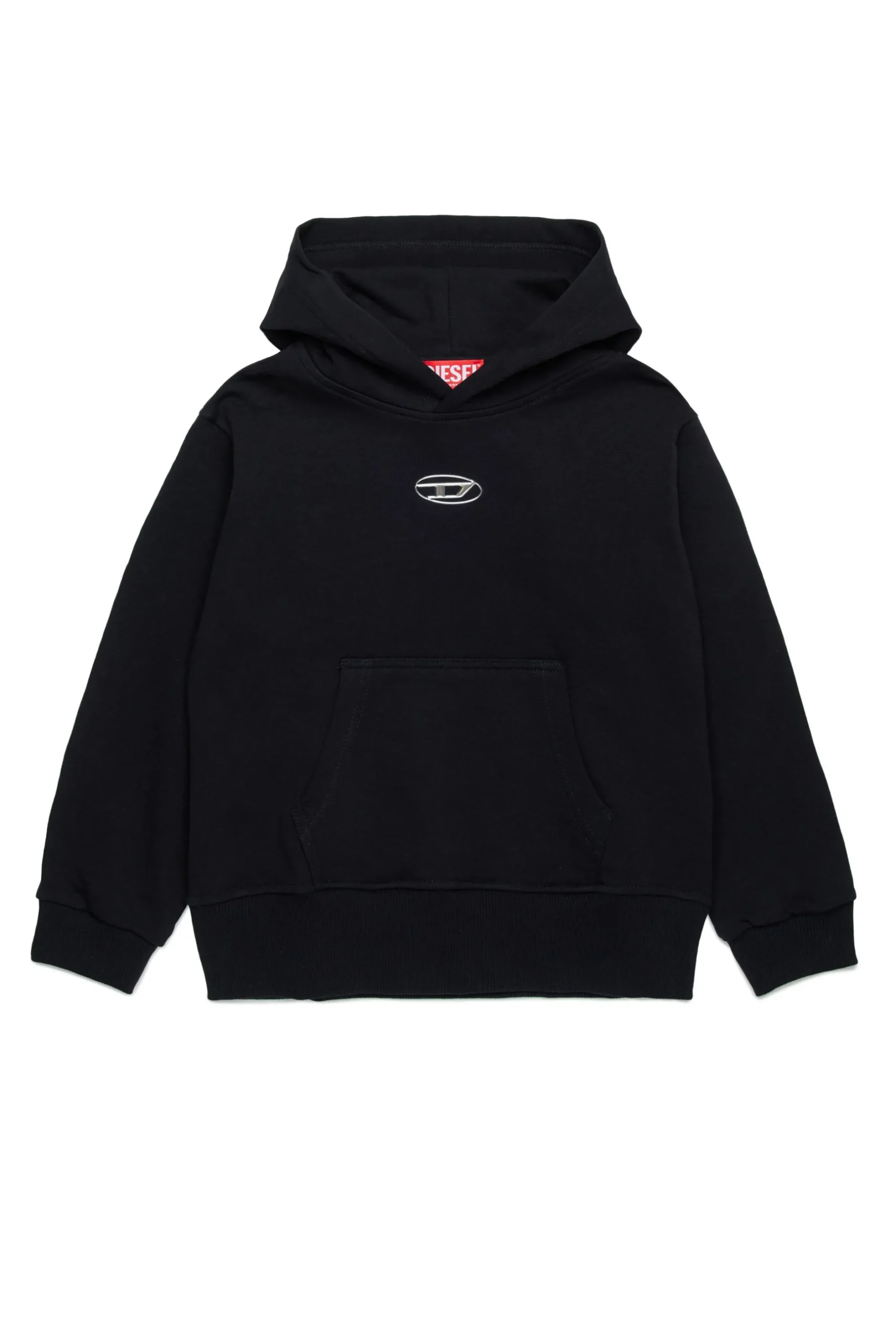 DIESEL Felpa con cappuccio e logo oval D | Bambino Felpe