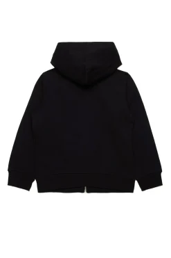 DIESEL Felpa con cappuccio e logo Oval D | Bambino Oval D By Diesel | Oval D By Diesel