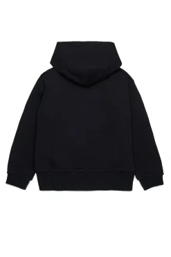 DIESEL Felpa con cappuccio e logo oval D | Bambino Felpe