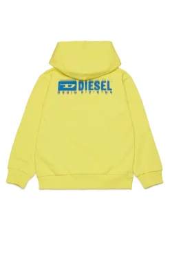 DIESEL Felpa con cappuccio e logo degradé | Bambino Activewear | Activewear