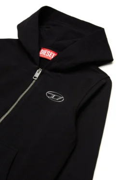 DIESEL Felpa con cappuccio e logo Oval D | Bambino Oval D By Diesel | Oval D By Diesel