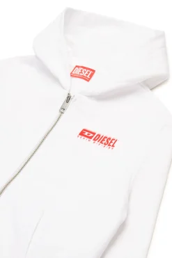 DIESEL Felpa con cappuccio e logo degradé | Bambino Activewear | Activewear