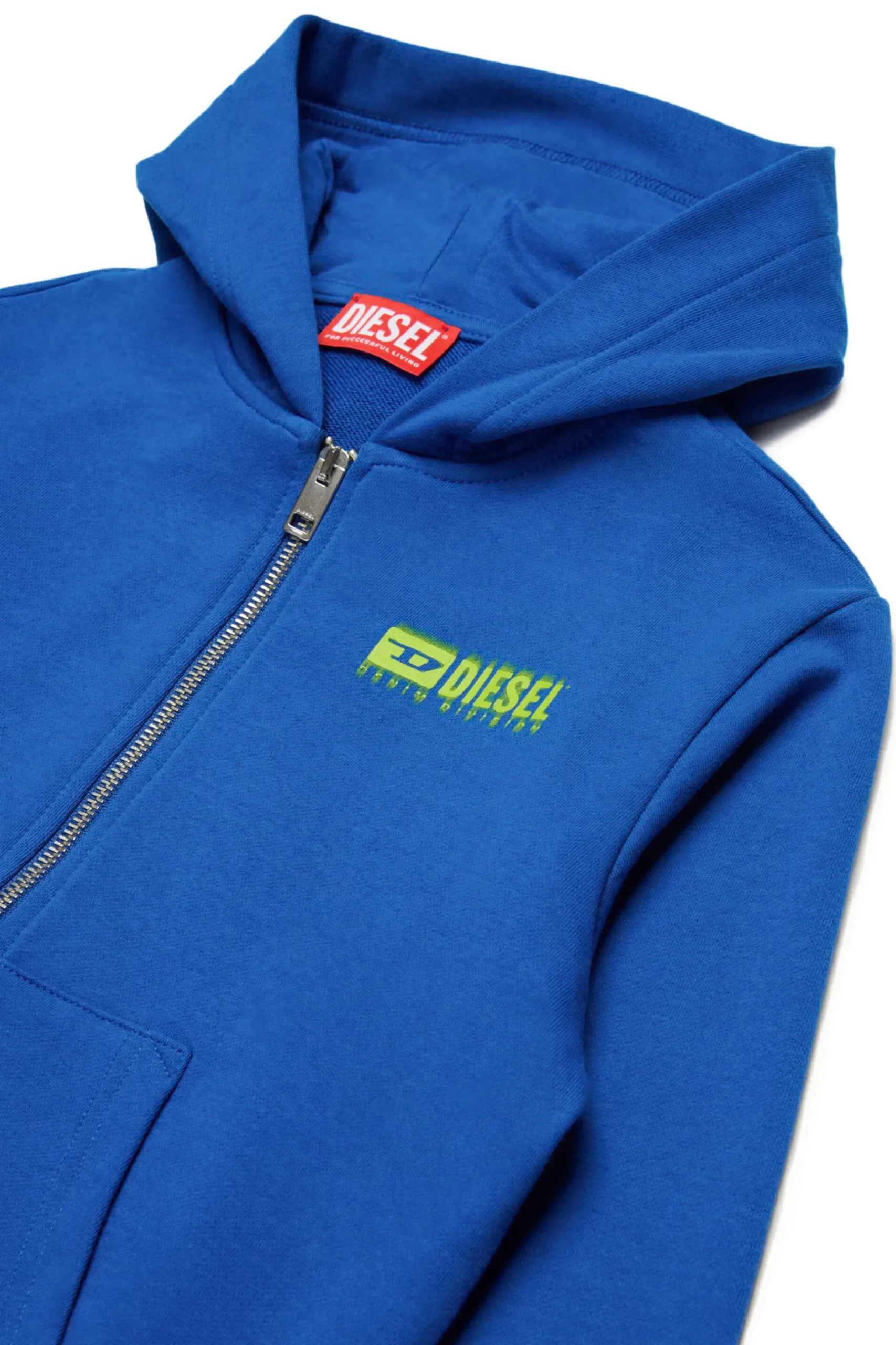 DIESEL Felpa con cappuccio e logo degradé | Bambino Activewear | Activewear