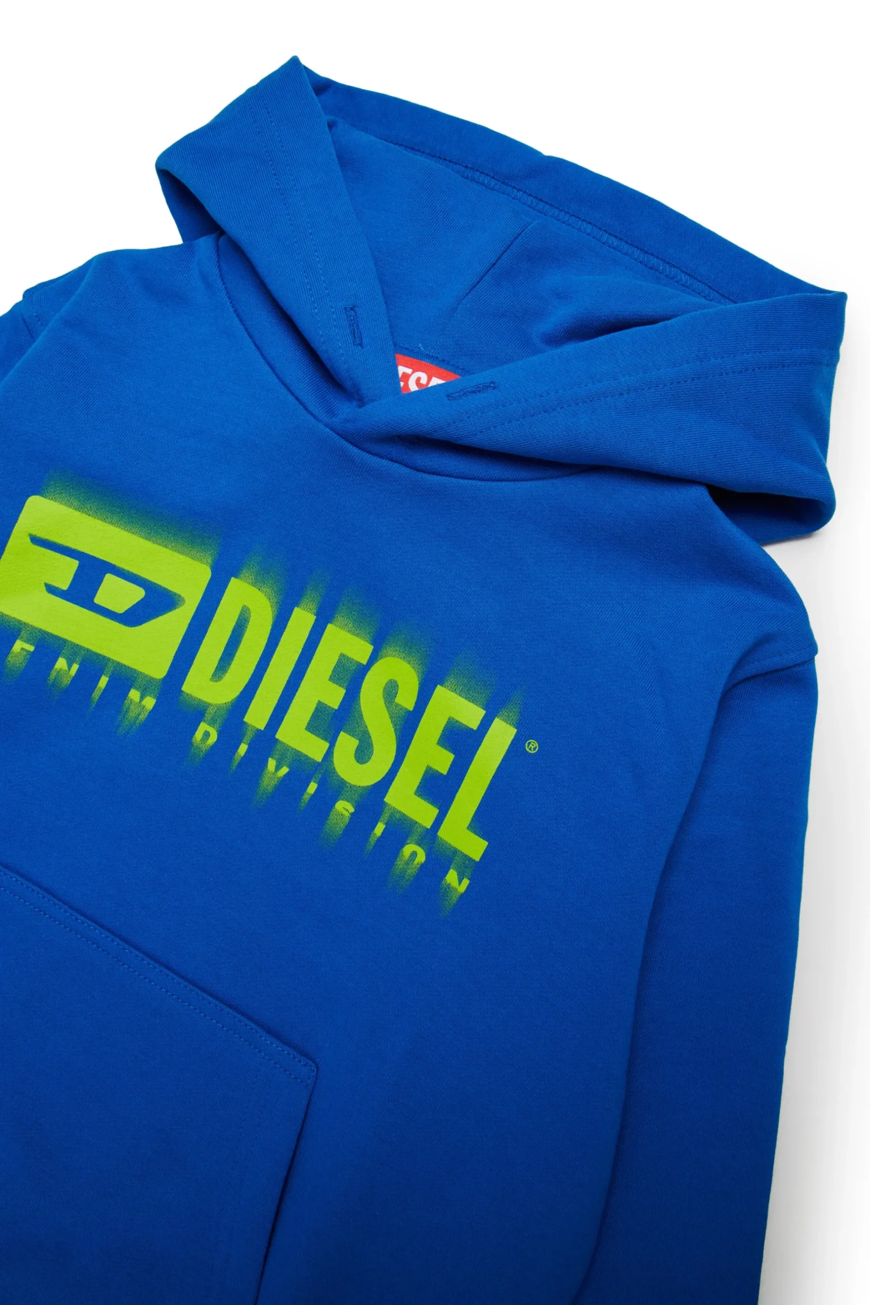 DIESEL Felpa con cappuccio e logo degradé | Bambino Activewear | Activewear