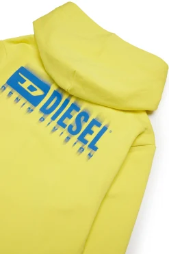 DIESEL Felpa con cappuccio e logo degradé | Bambino Activewear | Activewear