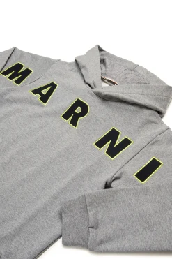 MARNI Felpa con cappuccio e logo ricamato | Bambino Felpe | Felpe