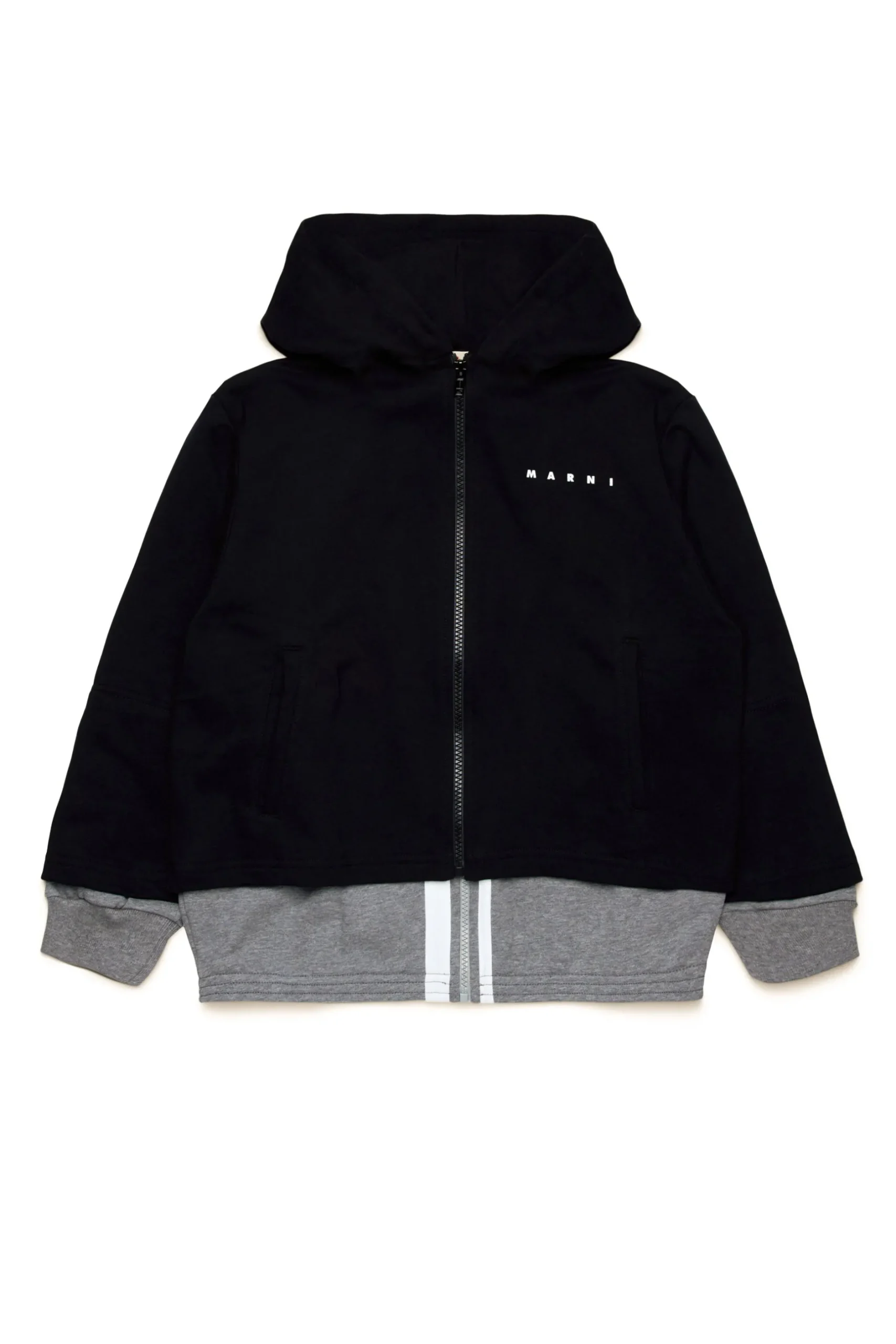 MARNI Felpa con cappuccio trompe-l'oeil | Bambino Felpe | Felpe