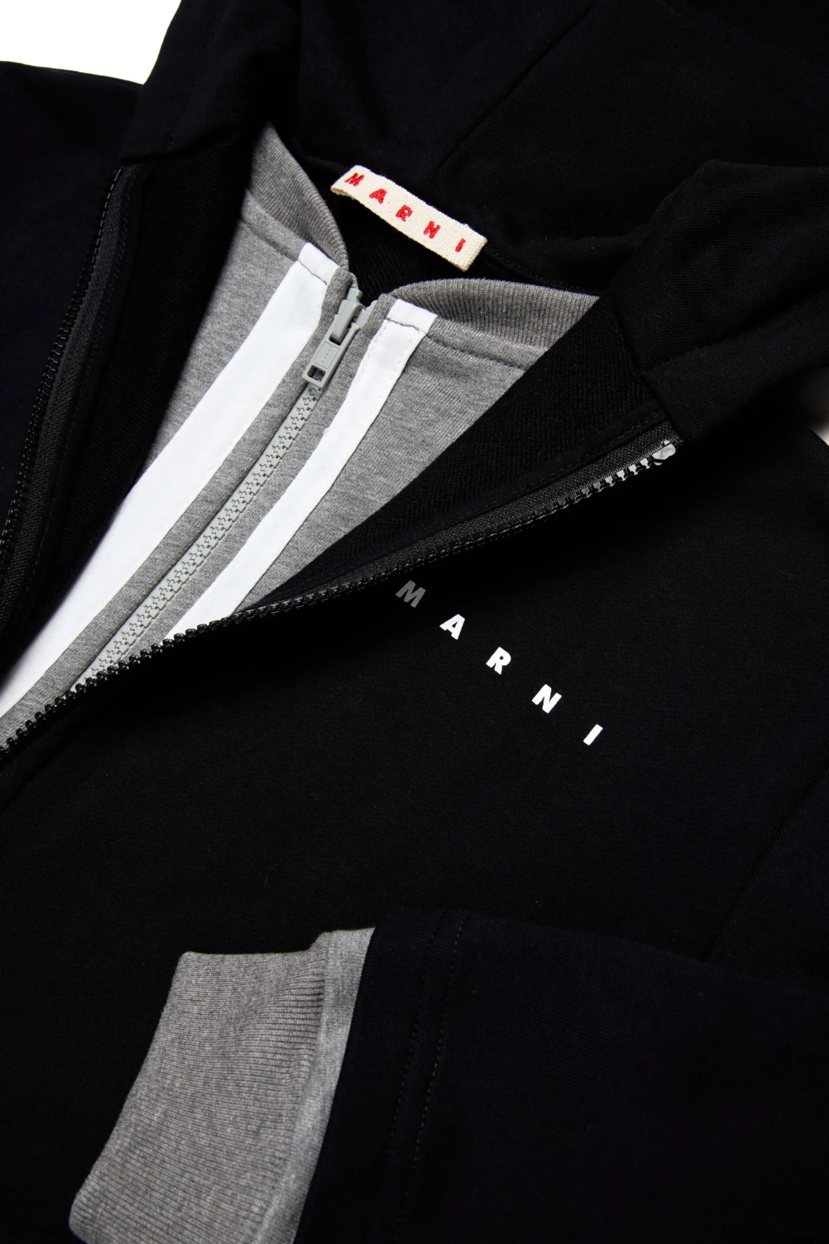 MARNI Felpa con cappuccio trompe-l'oeil | Bambino Felpe | Felpe