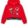MARNI Felpa con fiorellini in paillettes | Felpe