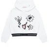MARNI Felpa con fiorellini in paillettes | Felpe