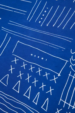 MARNI Felpa con grafica Black Board | Bambino Felpe | Felpe