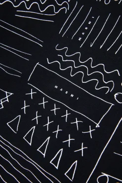 MARNI Felpa con grafica Black Board | Bambino Felpe | Felpe