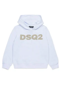 DSQUARED2 Felpa con logo DSQ2 | Bambino Felpe | Logomania