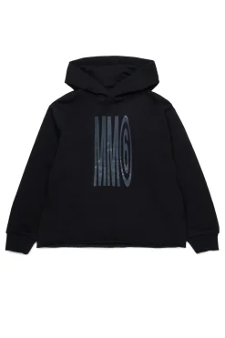 MM6 MAISON MARGIELA Felpa con logo istituzionale | Bambino Felpe | Logomania