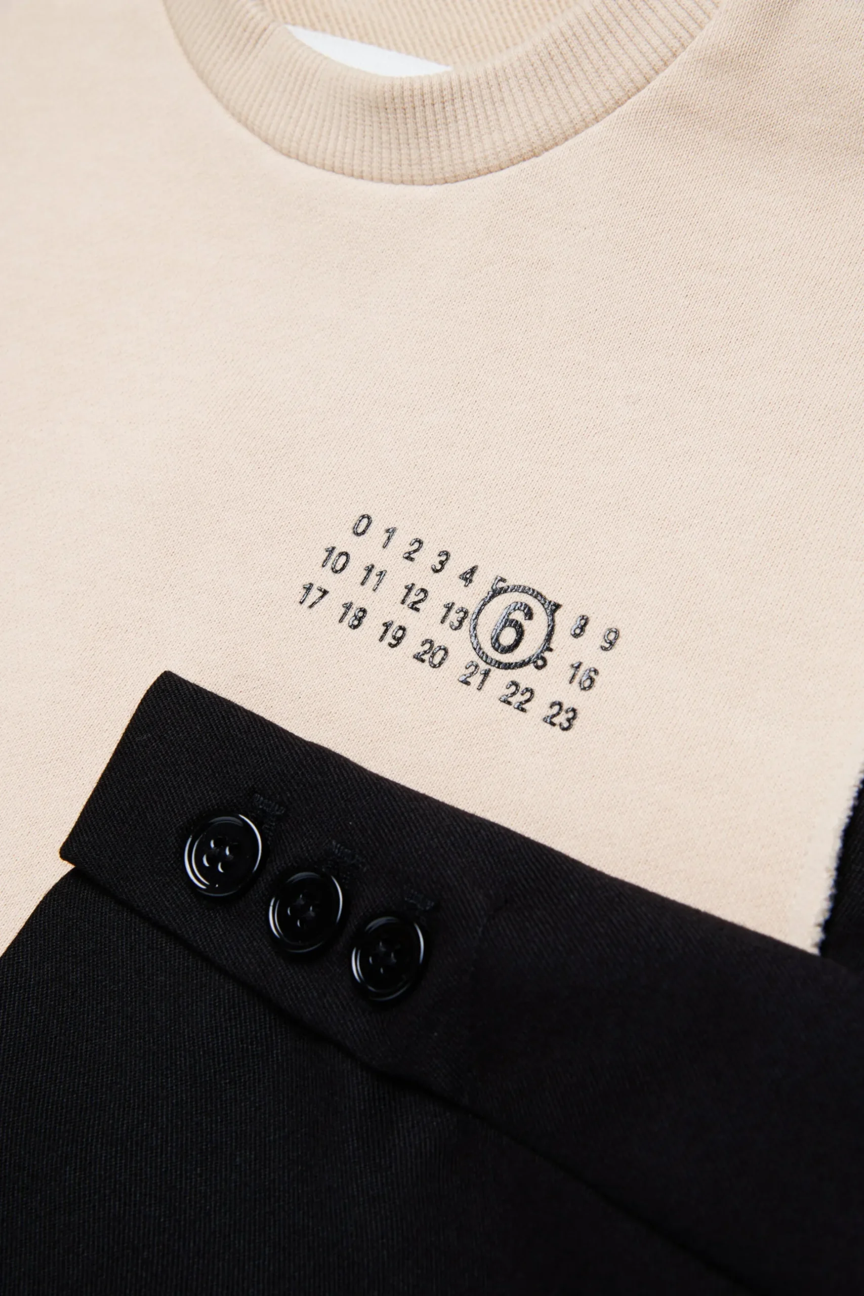 MM6 MAISON MARGIELA Felpa con maniche blazer | Bambino Felpe | Felpe