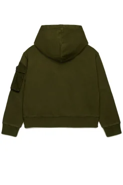 DSQUARED2 Felpa con Maple Leaf | Bambino Felpe | Activewear