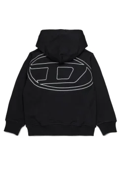 DIESEL Felpa con maxi logo Oval D | Bambino Oval D By Diesel | Oval D By Diesel