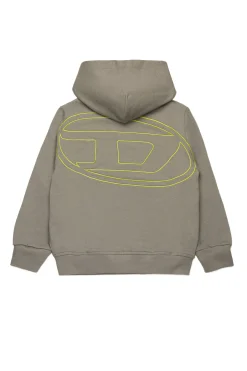 DIESEL Felpa con maxi logo Oval D | Bambino Oval D By Diesel | Oval D By Diesel