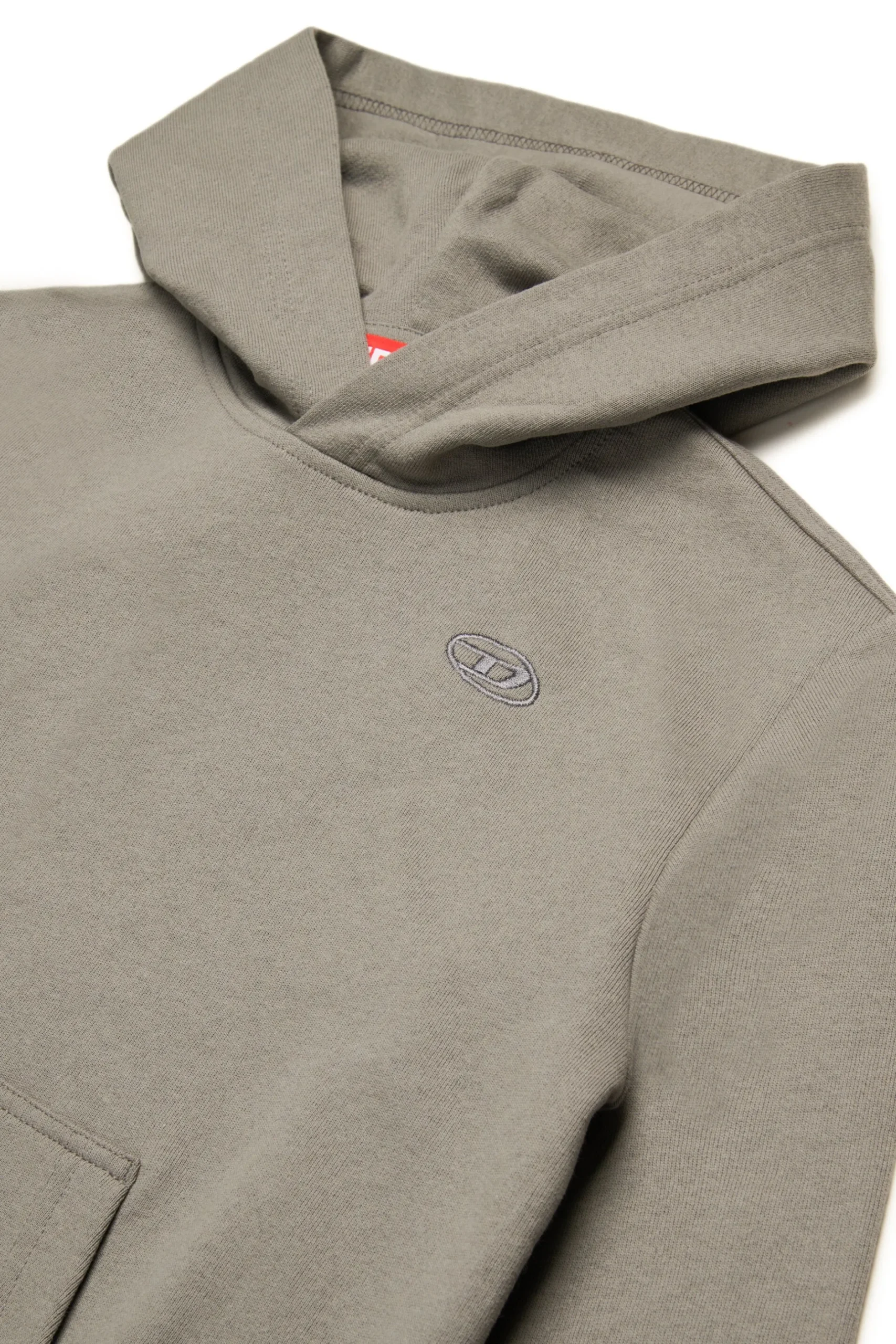 DIESEL Felpa con maxi logo Oval D | Bambino Oval D By Diesel | Oval D By Diesel