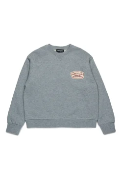 DSQUARED2 Felpa con Patch Surf Club | Bambino Felpe | Activewear