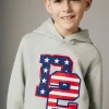 DSQUARED2 Felpa con stampa D2 USA | Bambino Felpe | Activewear