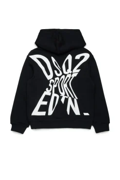 DSQUARED2 Felpa con stampa Mister X | Bambino Felpe | Felpe