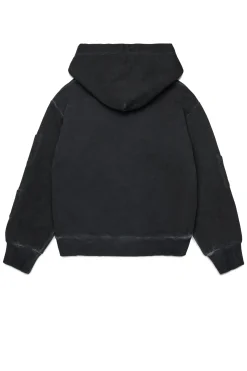MM6 MAISON MARGIELA Felpa con taschini e grafica Happy Star | Bambino Felpe | Felpe
