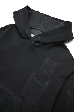 MM6 MAISON MARGIELA Felpa con taschini e grafica Happy Star | Bambino Felpe | Felpe