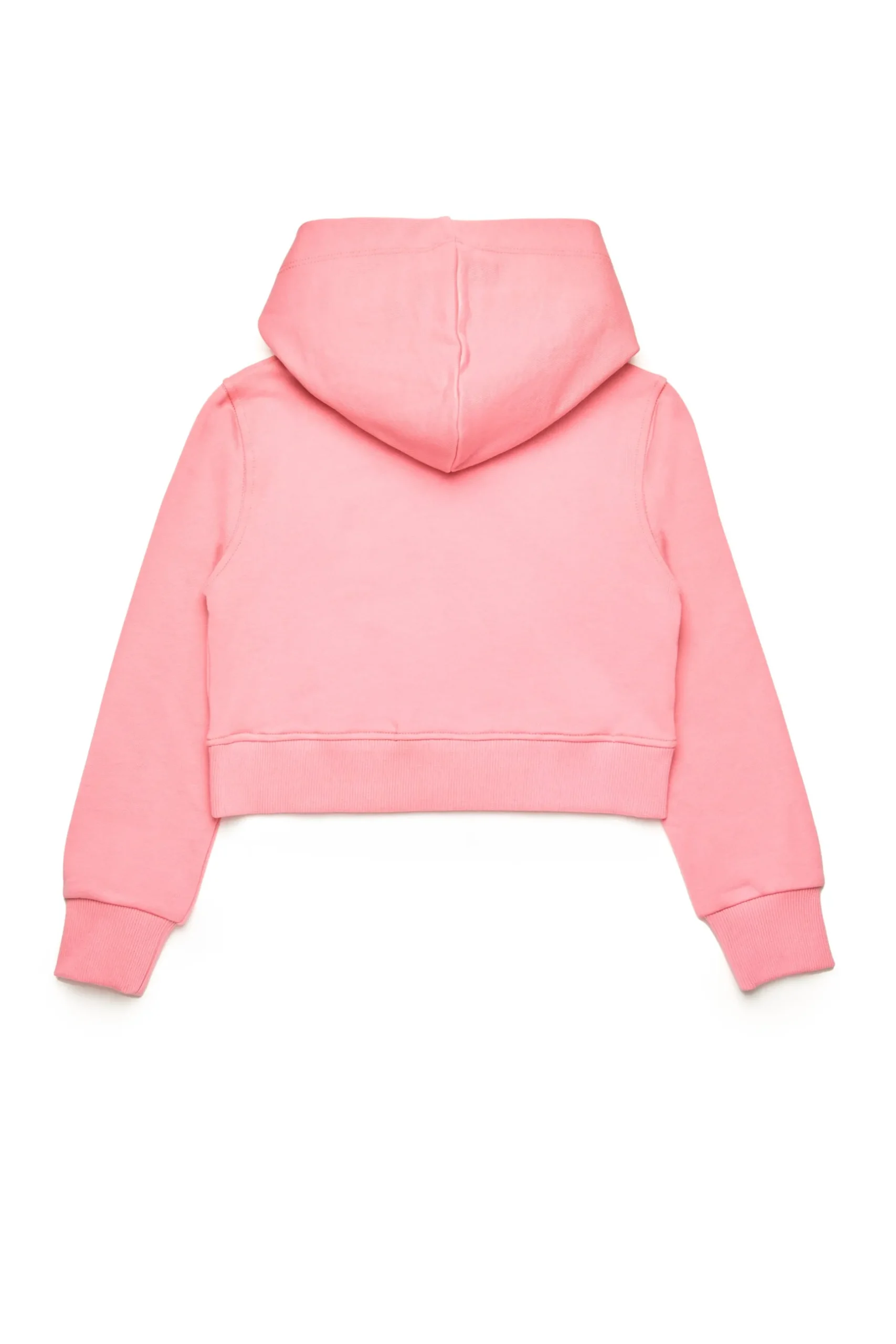 DIESEL Felpa cropped con grafica cuore | Felpe