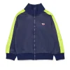 DIESEL Felpa effetto triacetato colorblock | Bambino Activewear | Activewear
