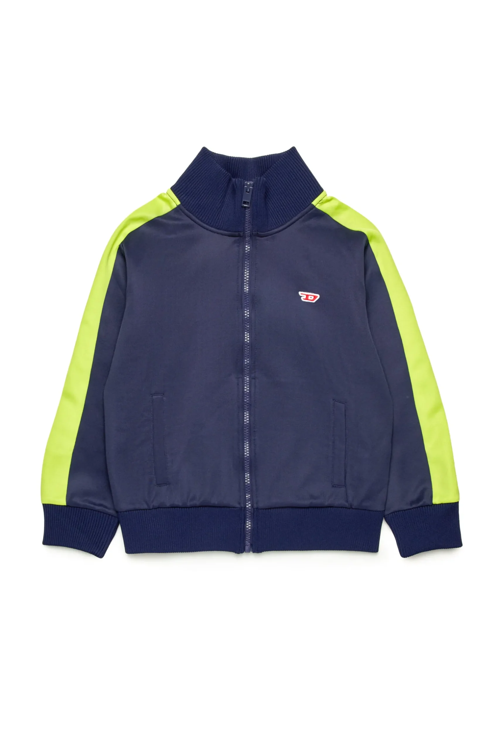 DIESEL Felpa effetto triacetato colorblock | Bambino Activewear | Activewear