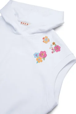 MARNI Felpa egg shape con fiorellini | Felpe