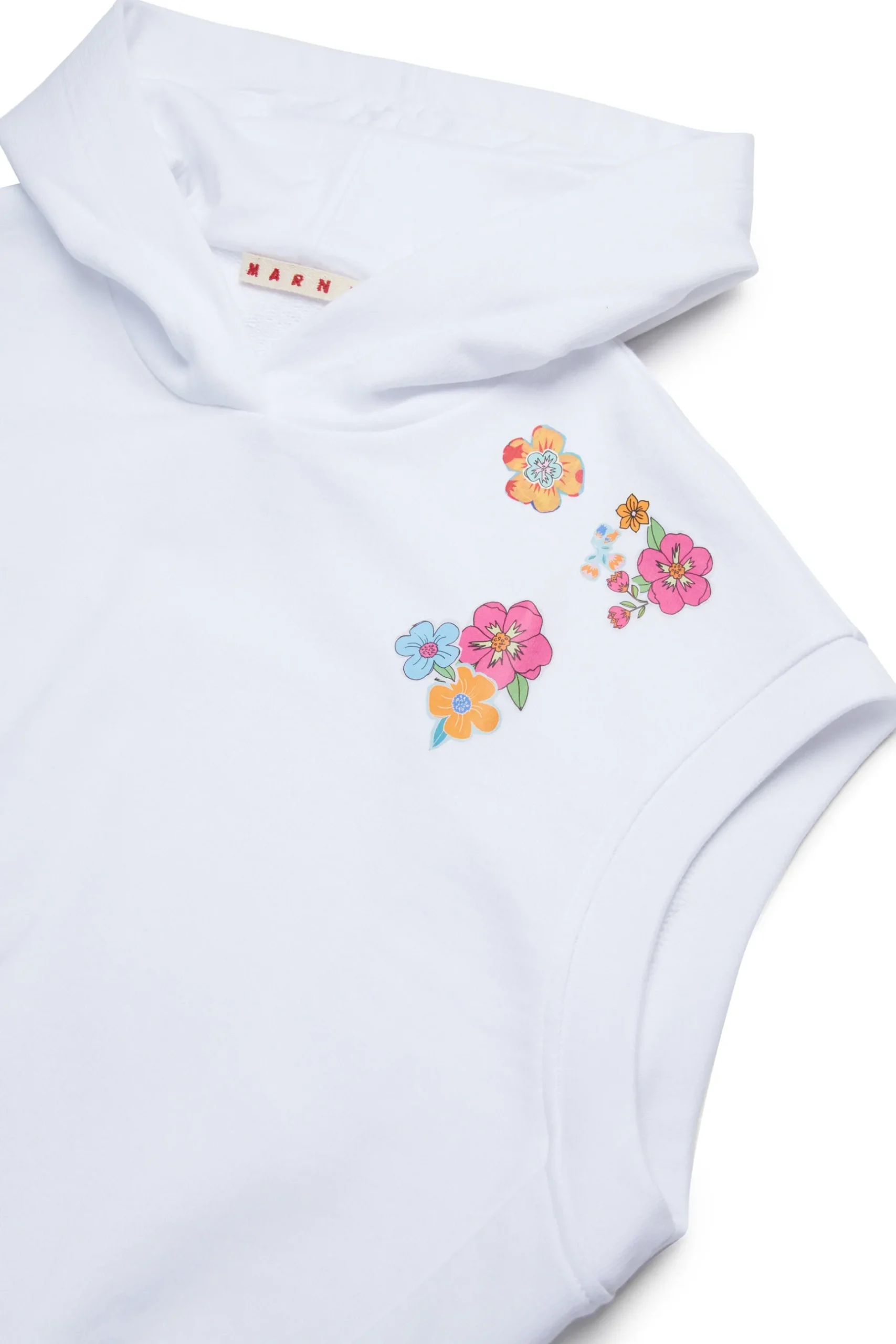 MARNI Felpa egg shape con fiorellini | Felpe