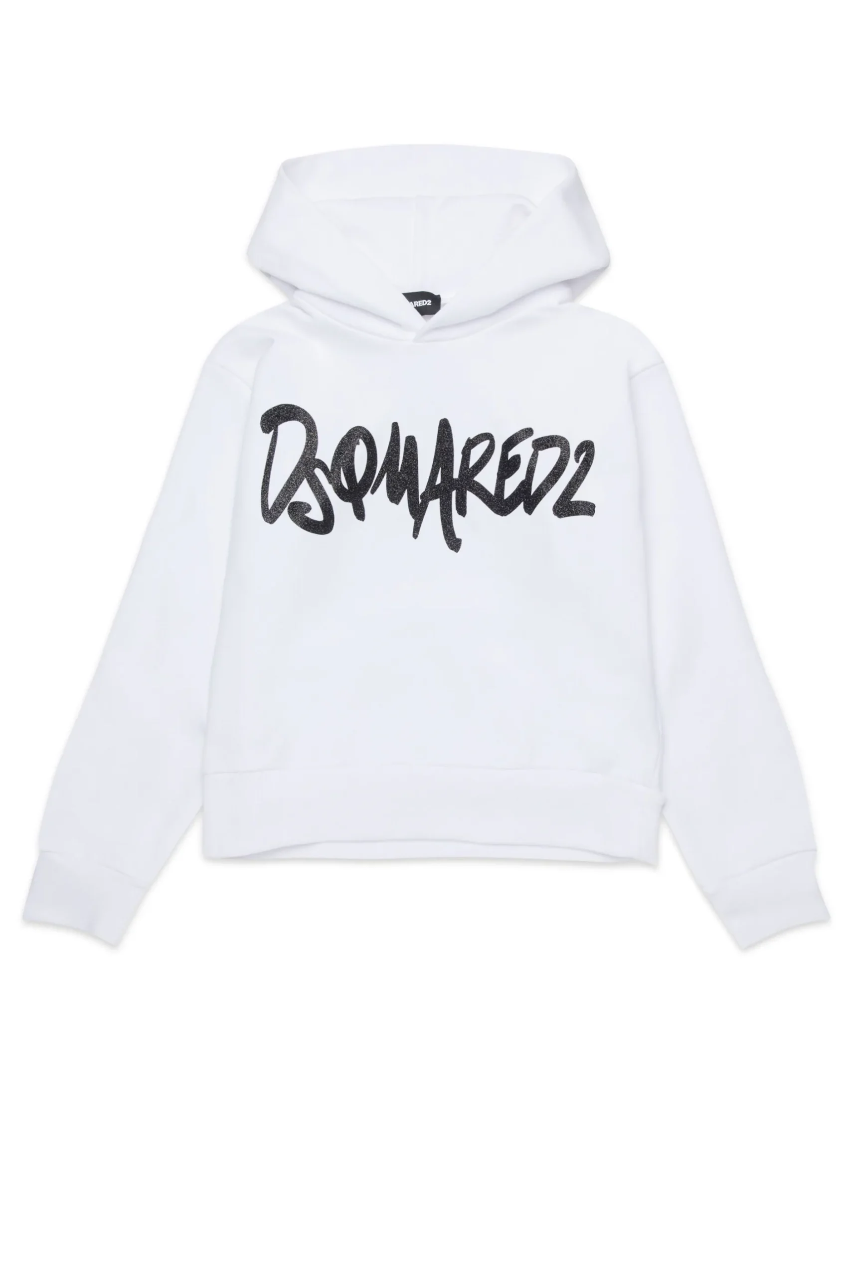 DSQUARED2 Felpa evening con logo glitterato | Bambino Felpe | Logomania