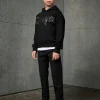 DSQUARED2 Felpa evening con logo glitterato | Bambino Felpe | Logomania